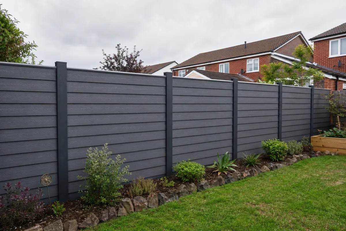 Low maintenance composite fencing in Sutton Coldfield